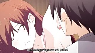 Increíble vídeo de anime romántico con escenas de tetas grandes sin censura