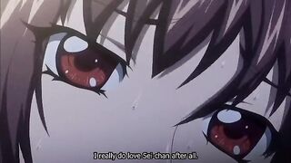 Clip de anime de drama loco con tetas grandes sin censura, escenas de bukkake