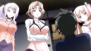 Vídeo de anime romântico e excitante com bondage sem censura, peitos grandes, cenas de bdsm