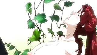 Ação louca, filme de anime de suspense com peitos grandes sem censura, anal, cenas de bondage