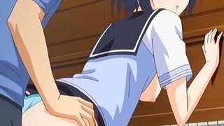 Bestes romantisches Hentai-Video mit unzensierten Anal-, Gruppenszenen