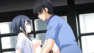 Bestes romantisches Hentai-Video mit unzensierten Anal-, Gruppenszenen