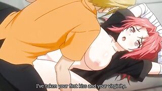 Campus loco, vídeo de anime dramático con tetas grandes sin censura, bondage, escenas de bukkake