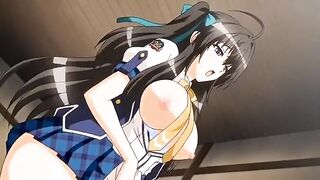 Video de anime loco de fantasía, aventura y misterio con escenas de tetas grandes sin censura