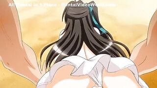 El clip de anime de fantasía, aventura y misterio más popular con escenas de tetas grandes sin censura