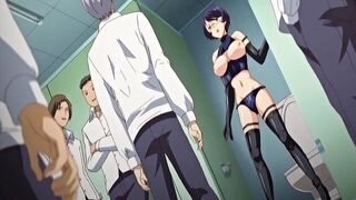 Verrücktes Drama, Campus-Anime-Clip mit unzensierter Bondage, Futanari, Gruppenszenen