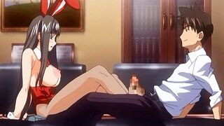 Incredibile video anime romantico con scene di tette grandi senza censura