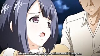 Incredible romance anime clip with uncensored big tits scenes