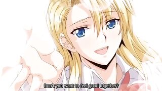 Clip de anime de tetas grandes y córneas con escenas grupales, anales y de bukkake sin censura