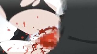 Drama excitante, filme de anime de suspense com seios grandes sem censura, cenas de bondage