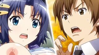 Aventura excitante, clipe de anime no campus com mamas grandes sem censura, grupo, cenas de bondage