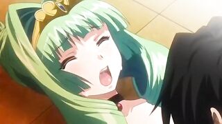 Vídeo de anime de fantasía caliente con escenas de tetas grandes sin censura