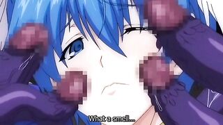 Fantasia louca, clipe de anime de suspense com peitos grandes sem censura, anal, cenas de grupo