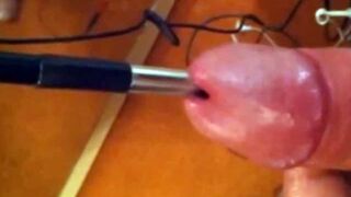 Electrical urethral sound