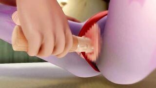 Animation 3D chauve-souris fille