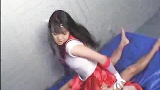 Cosplay asiatico di Sailor Mars