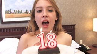 nailed for her 18th birthday