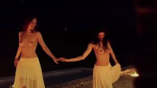 Dança do fogo: Ariadna e Margot A