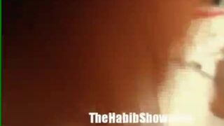 Belle chatte aux cheveux orange de Pattaya, houe de rue de Thaïlande