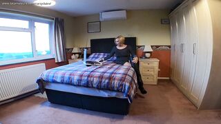 Diversão com bota de coxa solo Pt2