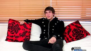 Ezrah Sky Strokes His Dick