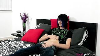 Tyler Strokes His 8 Inch Emo Dick - Tyler Ellis Jerks