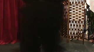 Rebecca in bondage con le tette