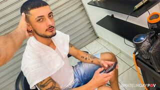 Corte de pelo relajante