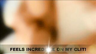 Borboleta roxa abre as asas roxas da Busty Bilss Pt1