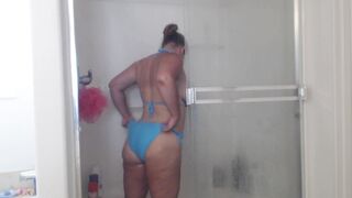 Costume da bagno blu