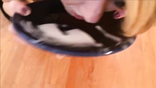 Spermafetisch Gurgeln