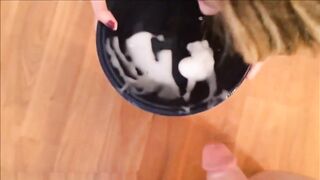 Spermafetisch Gurgeln