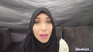 "Cumming" To Briana's Rescue - A Hijab Fantasy