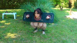 Pain & Pleasure In The Pillory Pt1