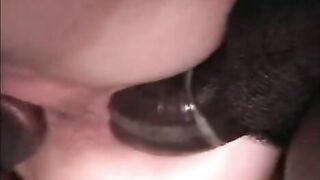 Moglie bollente che gioca con due BBC