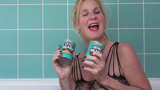 Beanz nella vasca da bagno Pt1