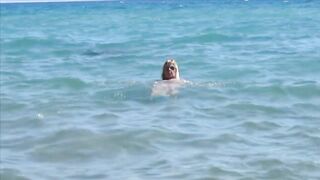 Praia de nudismo de Zackynthos Pt2