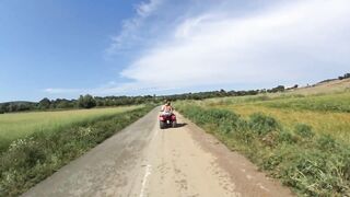 Mallorca Quadfahrt nackt zu zweit