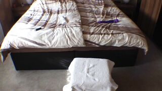 Creme para os pés com instruções para masturbar