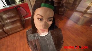 POV brutale - Bambi Black - La figliastra maleducata viene punita