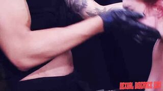 Rope Bondage, Rough Anal Sex, Deepthroat BJ, Sex Toys, Cum Facial with Rose Red Tyrell