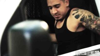 Outdoor Bondage, Rough Sex, Deephthroat BJ with Lizzie Bell