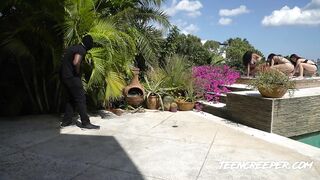 La adolescente espeluznante Megan Sage