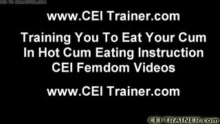 I will trick you into eating your own cum CEI