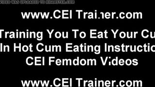 Mange ton sperme comme une bonne petite salope CEI