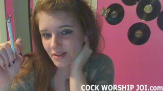 Tu peux fumer une bite pendant que je fume une cigarette JOI