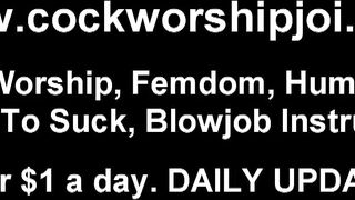 Devi imparare cosa si prova con il cazzo JOI