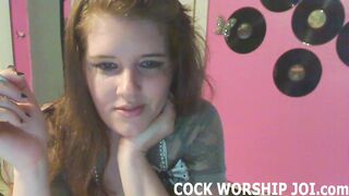 Vou fumar um cigarro enquanto você masturba seu pau JOI