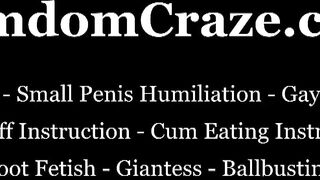 Sii un bravo schiavo cornuto e adora la tua dea