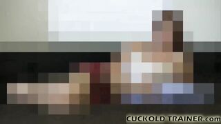 Schau dir diesen großen schwarzen Schwanz an, der meine Muschi verprügelt